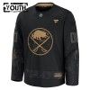 Buffalo Sabres Trikot Custom Fanatics Military Appreciation Practice 2024-25 Schwarz - Kinder